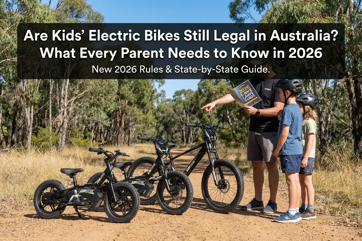 Are Kids' Electric Bikes Still Legal in Australia? What Every Parent Needs to Know in 2026